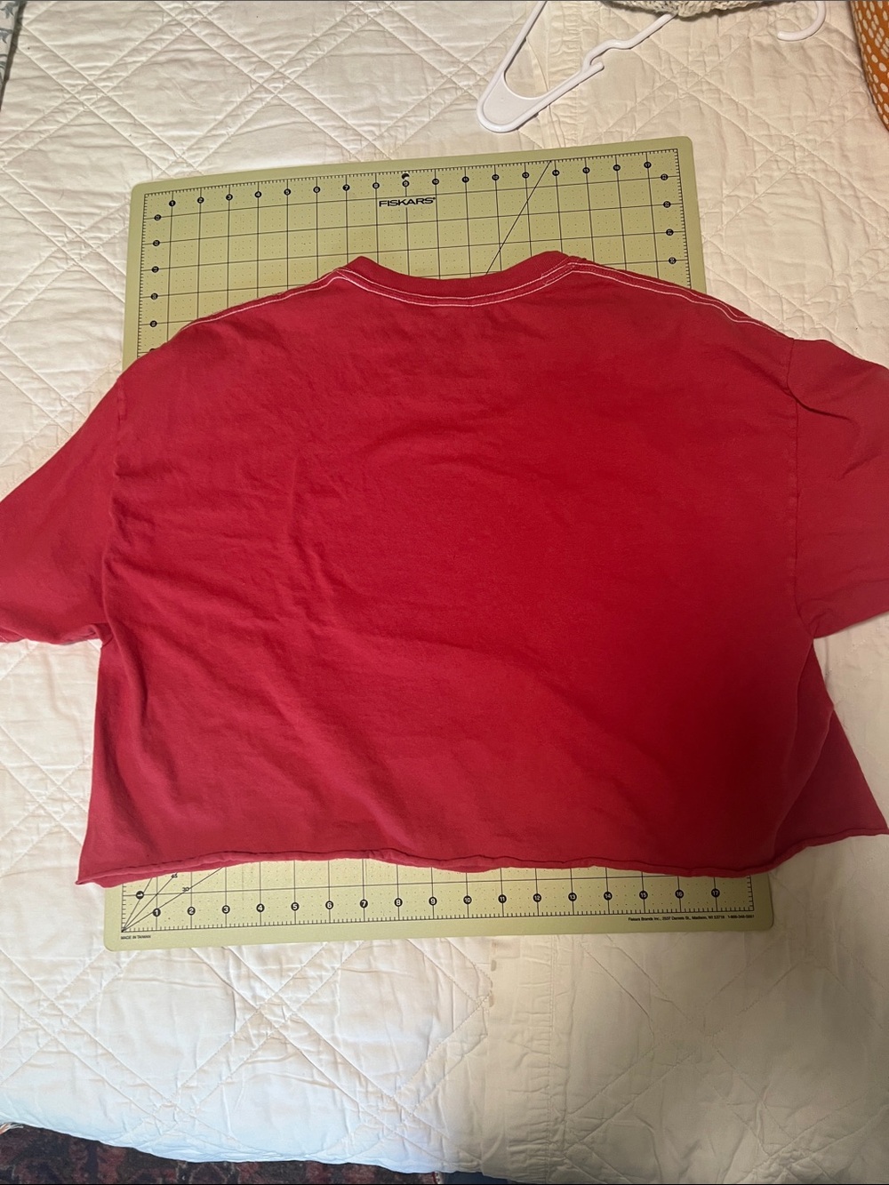 Led Zeppelin Red Crop Top - Band Graphic Tee - Picture 8 of 10